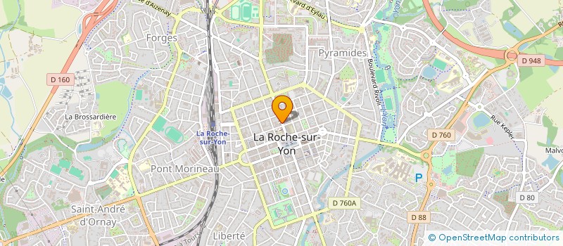 localisation de l'entreprise SYNDICAT COPROPRIETE FOCH  LA ROCHE-SUR-YON