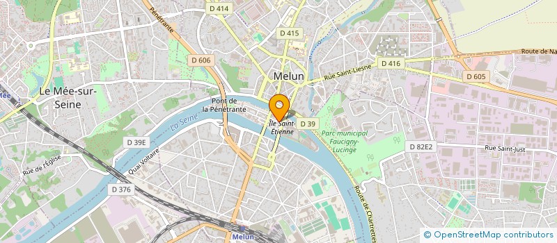localisation de l'entreprise SYNDICAT COPROPRIETE FRANC MURIER à MELUN