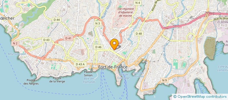 localisation de l'entreprise SYNDICAT COPROPRIETE FREGATE à FORT-DE-FRANCE