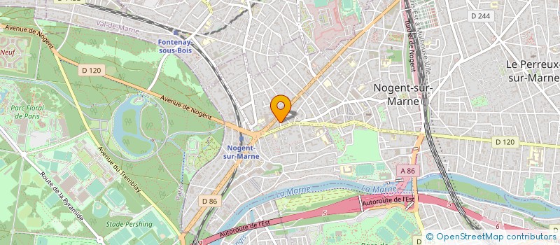 localisation de l'entreprise SYNDICAT COPROPRIETE GABRIEL PERI à NOGENT-SUR-MARNE