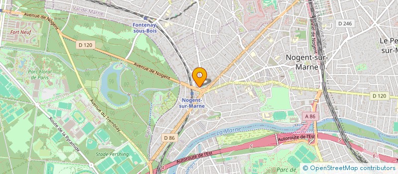localisation de l'entreprise SYNDICAT COPROPRIETE GAMBETTA à NOGENT-SUR-MARNE