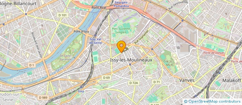 localisation de l'entreprise SYNDICAT COPROPRIETE GOU GENERAL EBOUE à ISSY-LES-MOULINEAUX