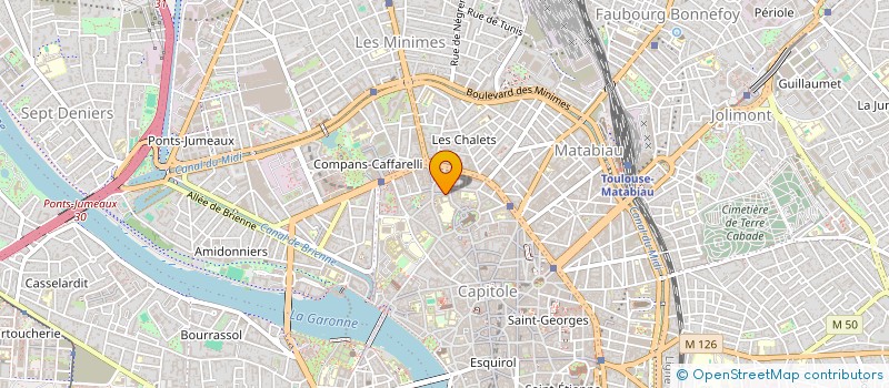 localisation de l'entreprise SYNDICAT COPROPRIETE GRAMAT à TOULOUSE
