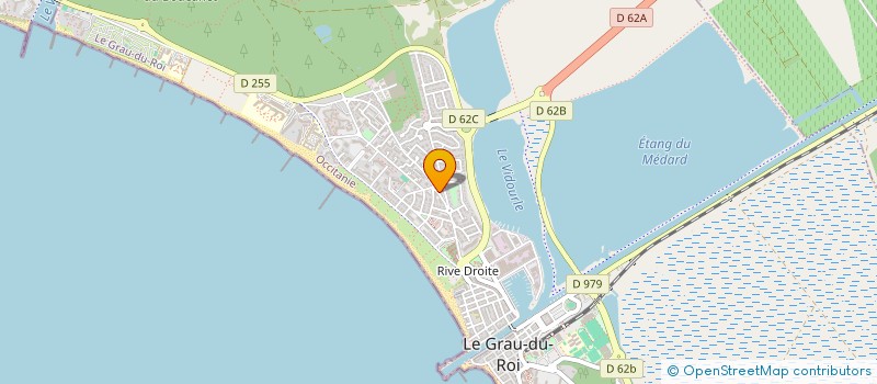 localisation de l'entreprise SYNDICAT COPROPRIETE HACIENDA  LE GRAU-DU-ROI