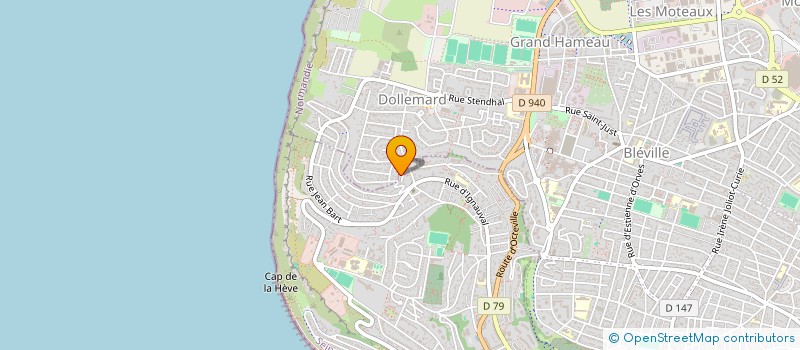 localisation de l'entreprise SYNDICAT COPROPRIETE HEVES  SAINTE-ADRESSE