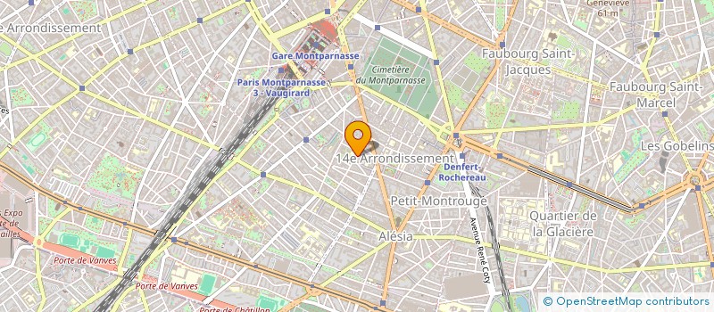 localisation de l'entreprise SYNDICAT COPROPRIETE HIPPOLYTE MAINDRON  PARIS