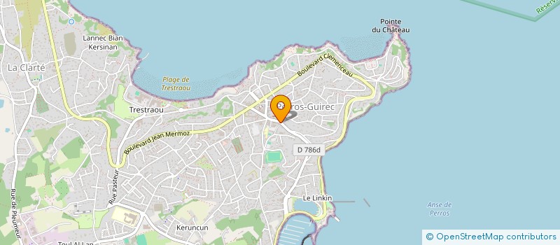 localisation de l'entreprise SYNDICAT COPROPRIETE HOTEL REGINA à PERROS-GUIREC