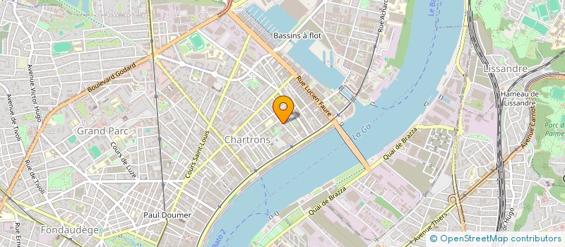 localisation de l'entreprise SYNDICAT COPROPRIETE HUVER JEAN FRANCOIS  BORDEAUX