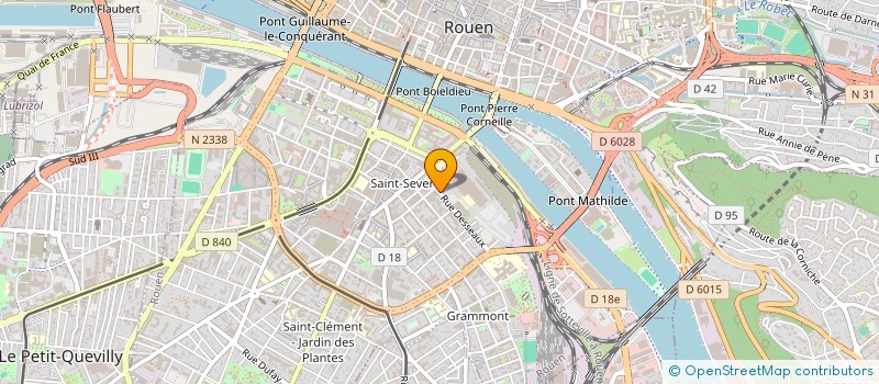 localisation de l'entreprise SYNDICAT COPROPRIETE ILOT 217 à ROUEN