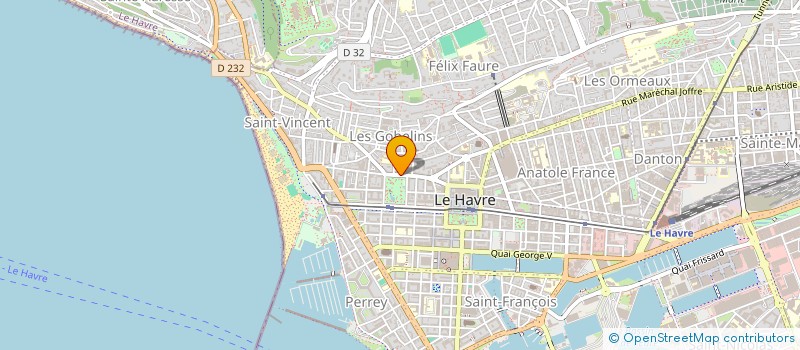 localisation de l'entreprise SYNDICAT COPROPRIETE ILOT S38 DUCHEMIN à LE HAVRE