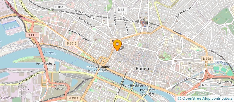 localisation de l'entreprise SYNDICAT COPROPRIETE IMM 20 RUE CROSNE à ROUEN