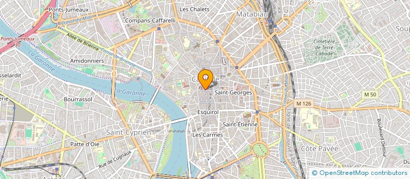 localisation de l'entreprise SYNDICAT COPROPRIETE IMM 22 R DES GESTES  TOULOUSE