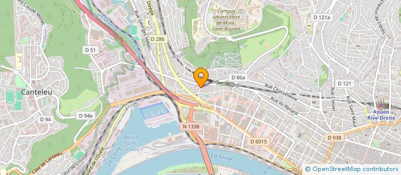 localisation de l'entreprise SYNDICAT COPROPRIETE IMM BINET à ROUEN