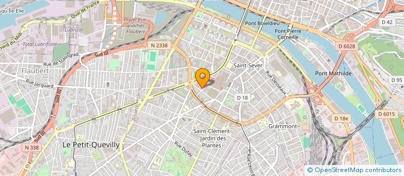 localisation de l'entreprise SYNDICAT COPROPRIETE IMM GALEES DU ROI à ROUEN