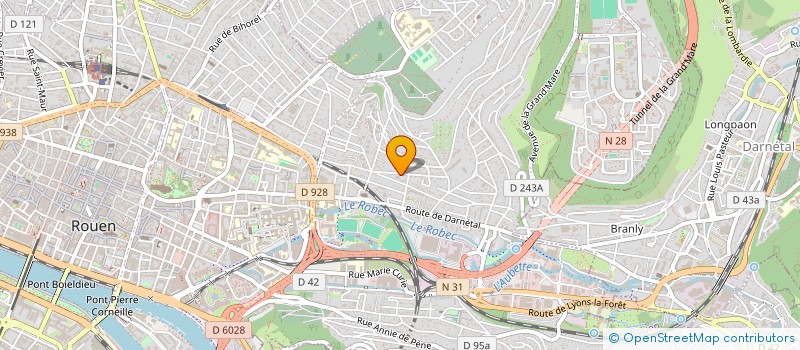 localisation de l'entreprise SYNDICAT COPROPRIETE IMM LE VAL FLEURI à ROUEN