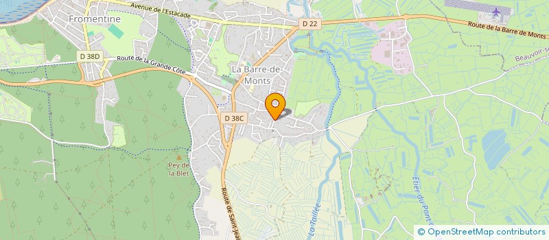 localisation de l'entreprise SYNDICAT COPROPRIETE IMMEUBLE ALBATROS  LA BARRE-DE-MONTS