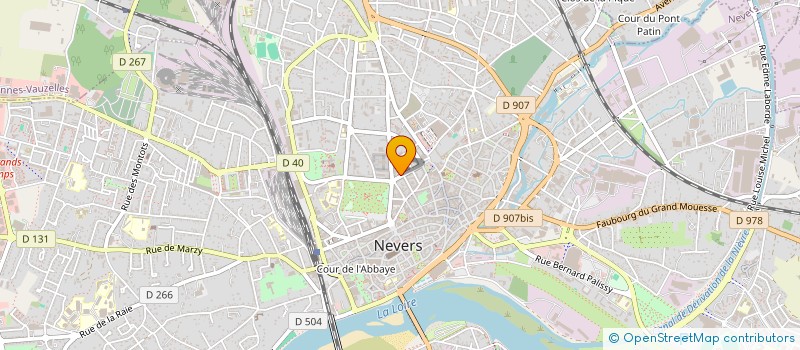 localisation de l'entreprise SYNDICAT COPROPRIETE IMMEUBLE LE REGENT à NEVERS