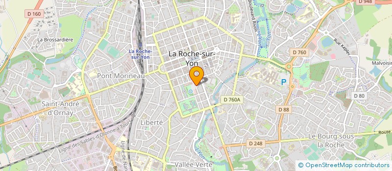 localisation de l'entreprise SYNDICAT COPROPRIETE IMMEUBLE RICHELIEU à LA ROCHE-SUR-YON