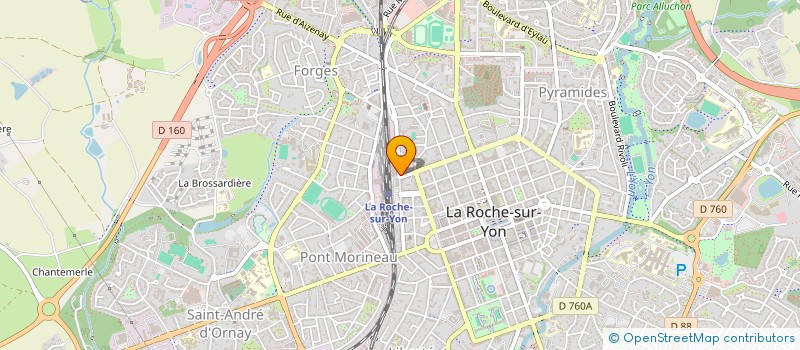 localisation de l'entreprise SYNDICAT COPROPRIETE IMMEUBLE VERONESE à LA ROCHE-SUR-YON