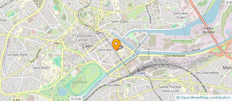 localisation de l'entreprise SYNDICAT COPROPRIETE IRP 154 à CAEN
