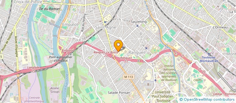 localisation de l'entreprise SYNDICAT COPROPRIETE JULES JULIEN à TOULOUSE