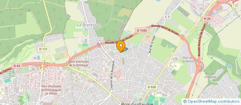 localisation de l'entreprise SYNDICAT COPROPRIETE LA CLAIRIERE à BOIS-GUILLAUME