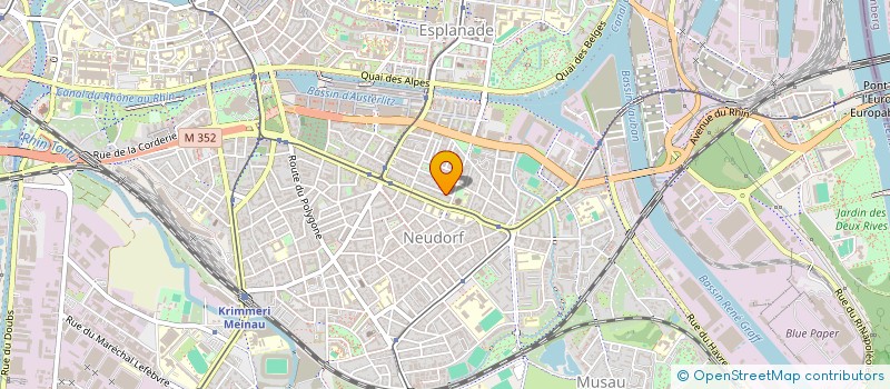 localisation de l'entreprise SYNDICAT COPROPRIETE LA COUPOLE à STRASBOURG