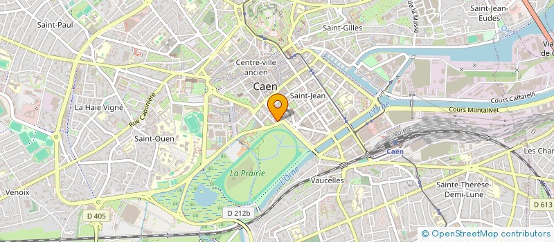 localisation de l'entreprise SYNDICAT COPROPRIETE LA ROTONDE à CAEN