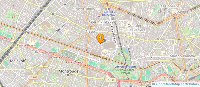 localisation de l'entreprise SYNDICAT COPROPRIETE LACAZE  PARIS