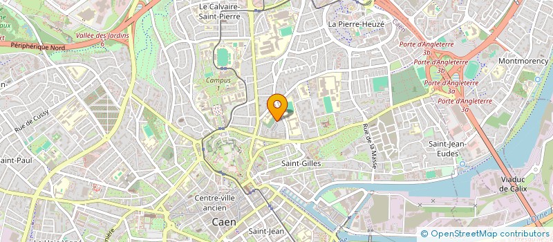 localisation de l'entreprise SYNDICAT COPROPRIETE LACROIX ST GILLES à CAEN