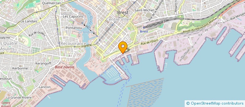 localisation de l'entreprise SYNDICAT COPROPRIETE LBP à BREST