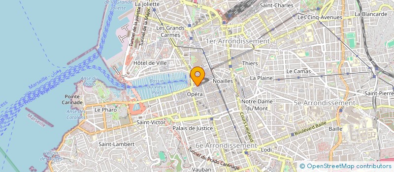 localisation de l'entreprise SYNDICAT COPROPRIETE LE GRAND LARGE à MARSEILLE