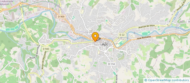 localisation de l'entreprise SYNDICAT COPROPRIETE LE LUBERON  APT