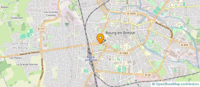 localisation de l'entreprise SYNDICAT COPROPRIETE LE MAIL à BOURG-EN-BRESSE