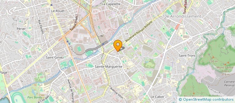localisation de l'entreprise SYNDICAT COPROPRIETE LE MARGUERITE à MARSEILLE