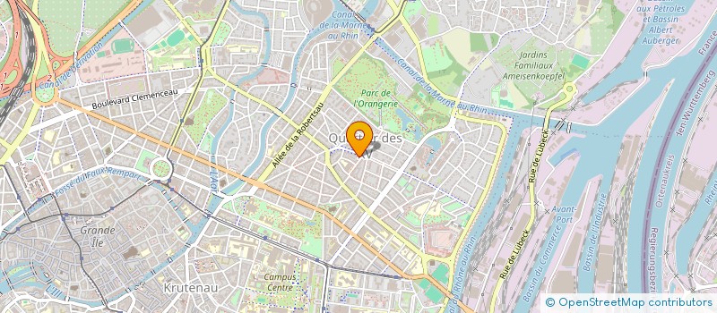 localisation de l'entreprise SYNDICAT COPROPRIETE LE MASSENET à STRASBOURG