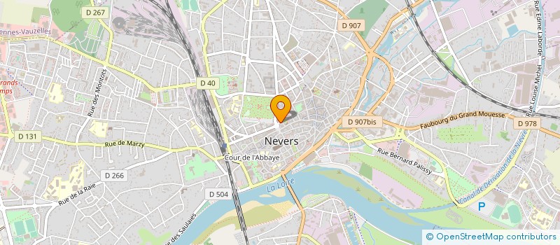 localisation de l'entreprise SYNDICAT COPROPRIETE LE NIVERNAIS à NEVERS