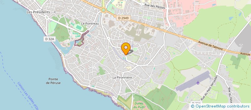 localisation de l'entreprise SYNDICAT COPROPRIETE LE PATIS DE LA NOUE à LES SABLES D'OLONNE