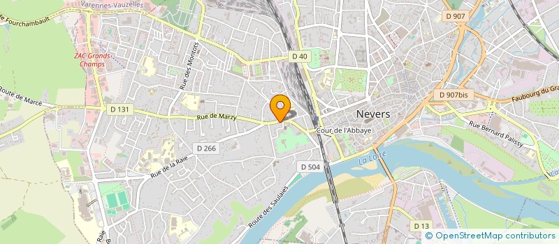 localisation de l'entreprise SYNDICAT COPROPRIETE LE SAINT BENIN à NEVERS