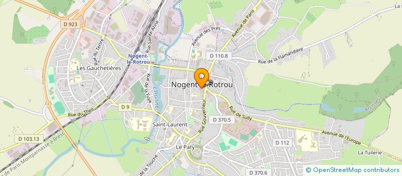 localisation de l'entreprise SYNDICAT COPROPRIETE LE SAINT POL à NOGENT-LE-ROTROU