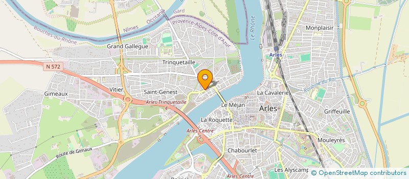 localisation de l'entreprise SYNDICAT COPROPRIETE LE SALOMON  ARLES