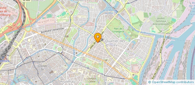 localisation de l'entreprise SYNDICAT COPROPRIETE LE SILBERMANN à STRASBOURG