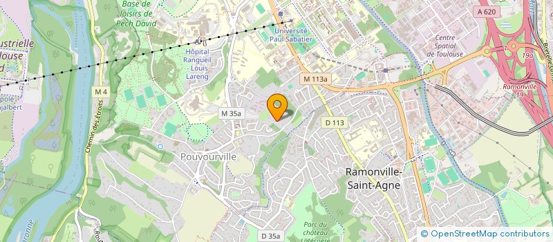 localisation de l'entreprise SYNDICAT COPROPRIETE LE VIEUX COLOMBIER à TOULOUSE