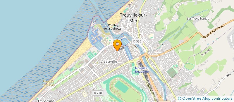 localisation de l'entreprise SYNDICAT COPROPRIETE LES ARCADES  DEAUVILLE