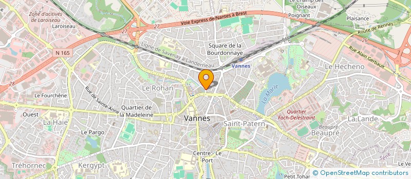 localisation de l'entreprise SYNDICAT COPROPRIETE LES ARTS à VANNES