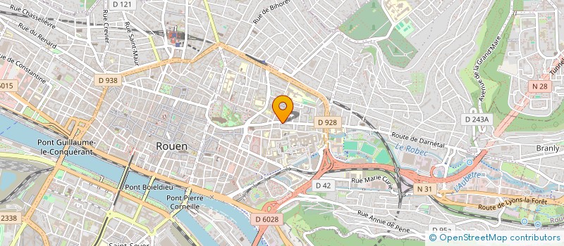 localisation de l'entreprise SYNDICAT COPROPRIETE LES CELESTINS à ROUEN