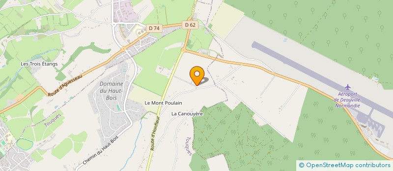 localisation de l'entreprise SYNDICAT COPROPRIETE LES CHATELAINES  TOURGEVILLE