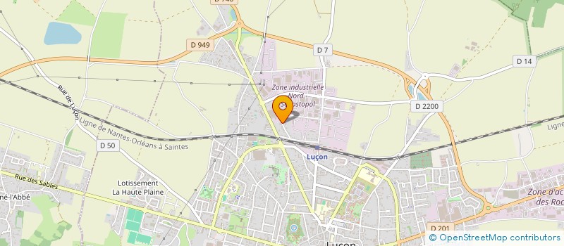 localisation de l'entreprise SYNDICAT COPROPRIETE LES MURIERS  LUCON