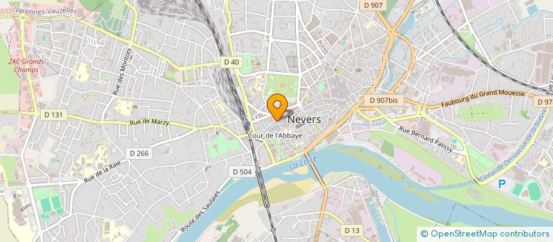 localisation de l'entreprise SYNDICAT COPROPRIETE LES PRIMEVERES à NEVERS