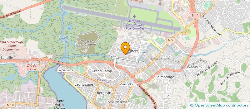 localisation de l'entreprise SYNDICAT COPROPRIETE LES SEUILS 2 à LES ABYMES